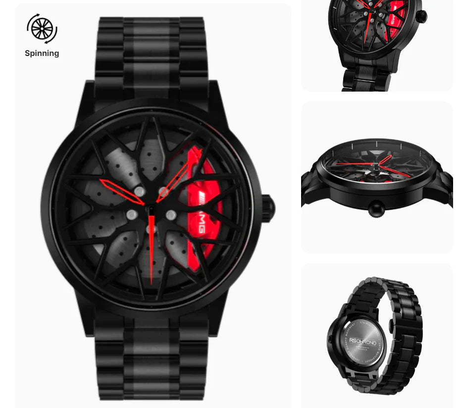 "Chrono Watch – ساعة كرونو فاخرة رجالية عصرية بتصميم أنيق" - Desertcart.store