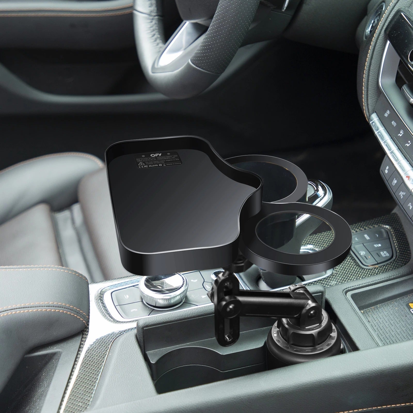 Car Cup Holder With Wireless Charging - Desertcart.store