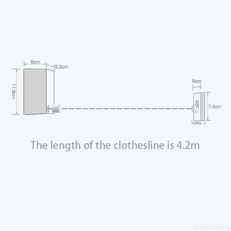 Telescopic Clothesline Clothes Drying Rope - Desertcart.store