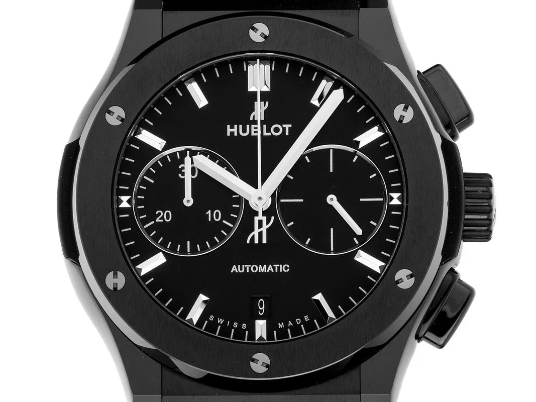 "Hublot Classic Fusion Black Ceramic Chronograph – Luxury Swiss Men’s Automatic Watch 42mm" - Desertcart.store