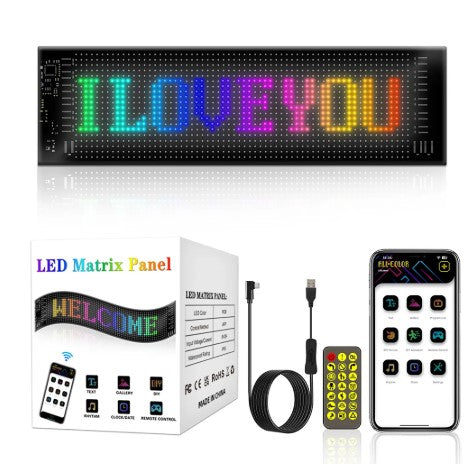 Flexible LED Display Screen For Car - Desertcart.store
