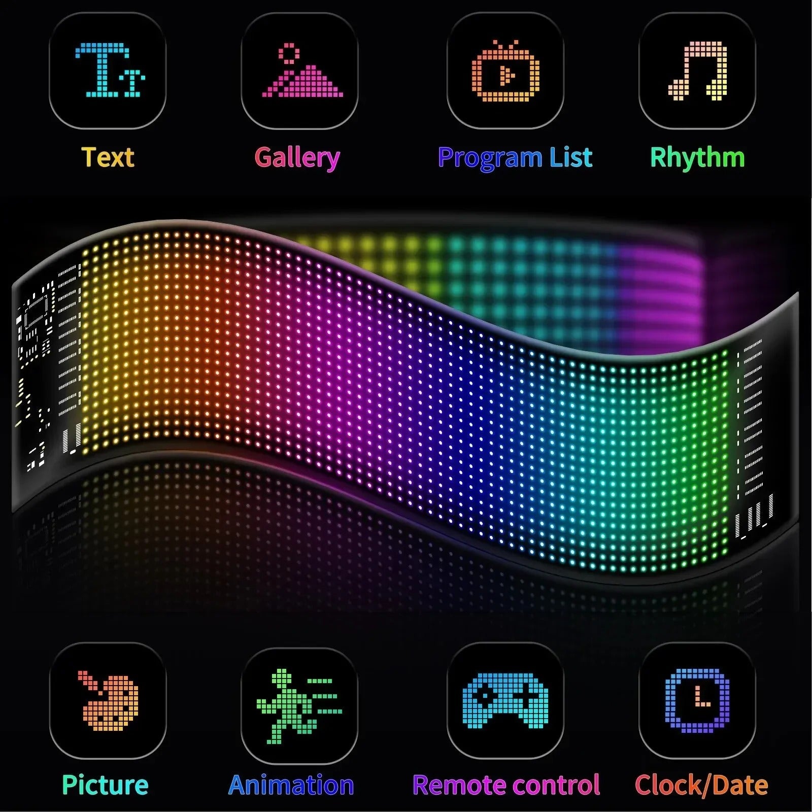 Flexible LED Display Screen For Car - Desertcart.store