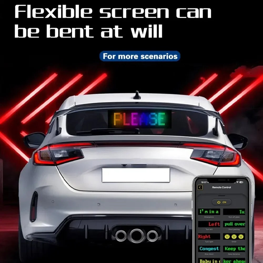 Flexible LED Display Screen For Car - Desertcart.store