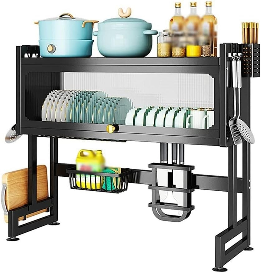 Kitchen Sink Shelf With Cabinet Door - Desertcart.store