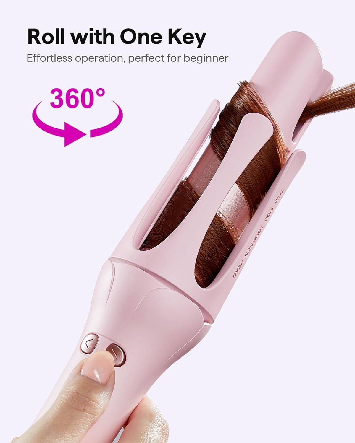 "Automatic Hair Curling Iron – Quick & Easy Curls" Desertcart.store