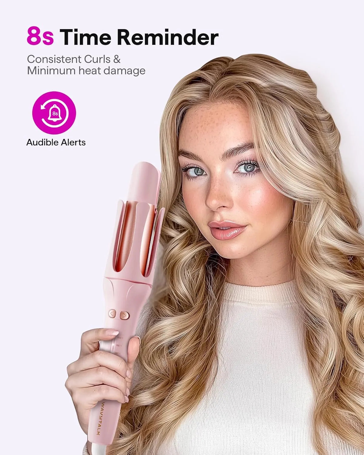 "Automatic Hair Curling Iron – Quick & Easy Curls" Desertcart.store
