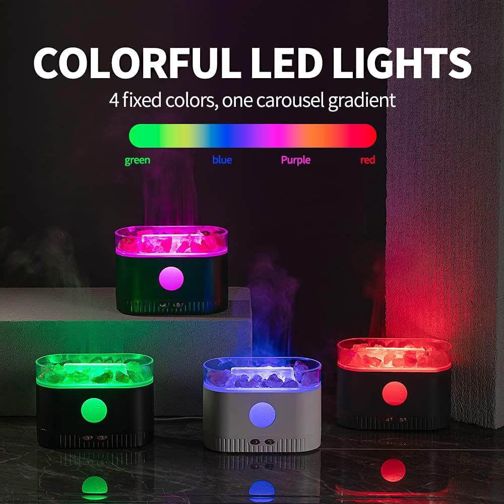 Flame Aroma Diffuser LA-0630-1 - Desertcart.store