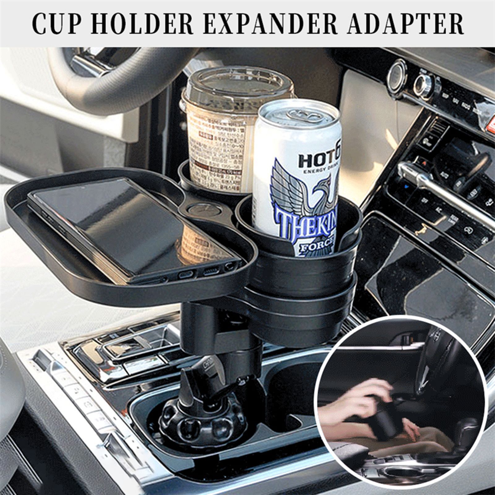 Car Cup Holder With Wireless Charging - Desertcart.store