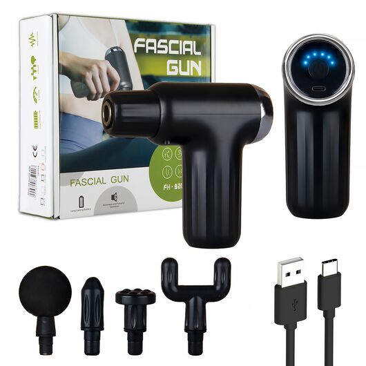 Muscle Massage Gun with 4 Heads FH-820 - Desertcart.store