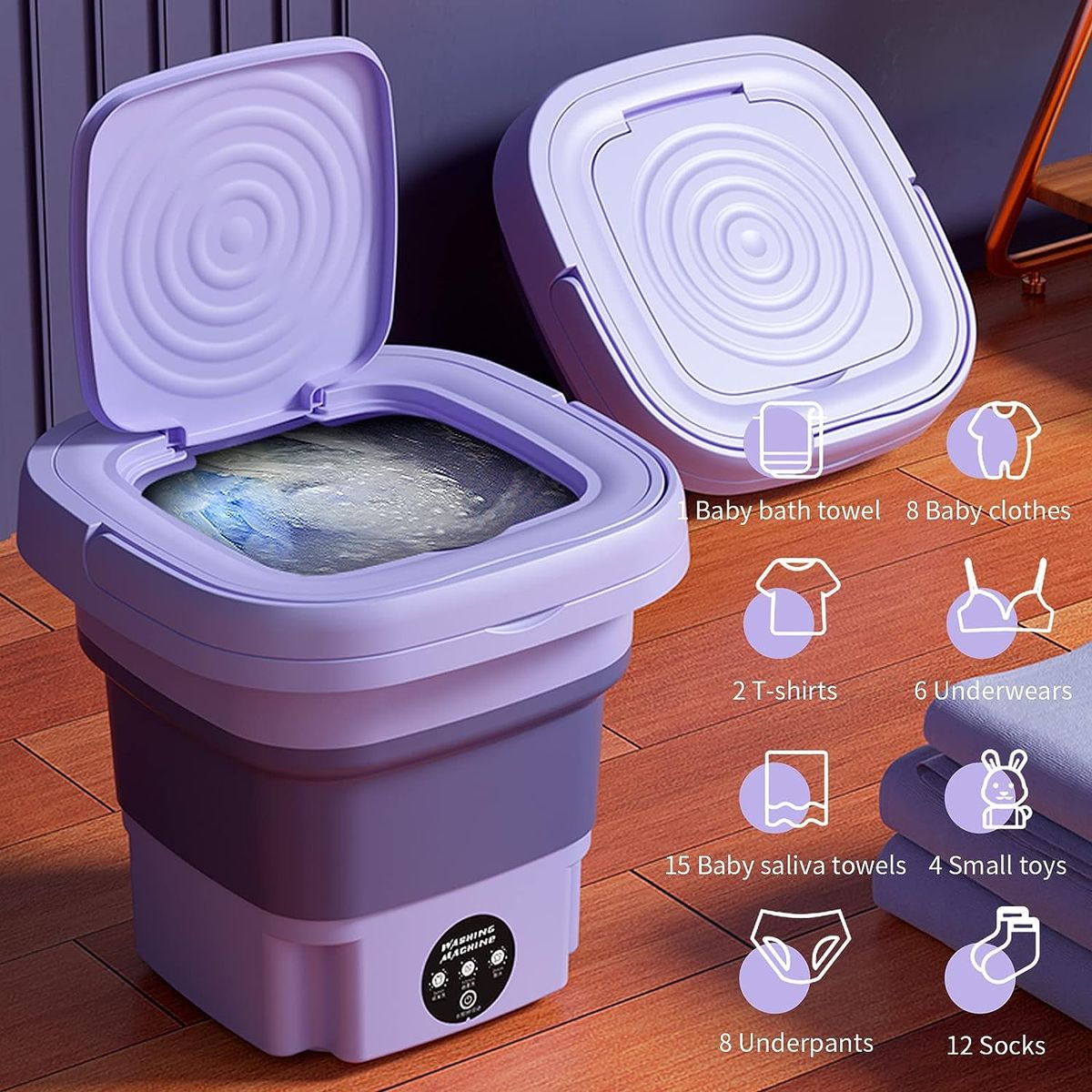 Mini Foldable Washing Machine EMIRAS