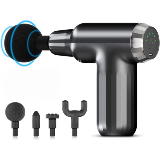 Muscle Massage Gun with 4 Heads FH-820 - Desertcart.store