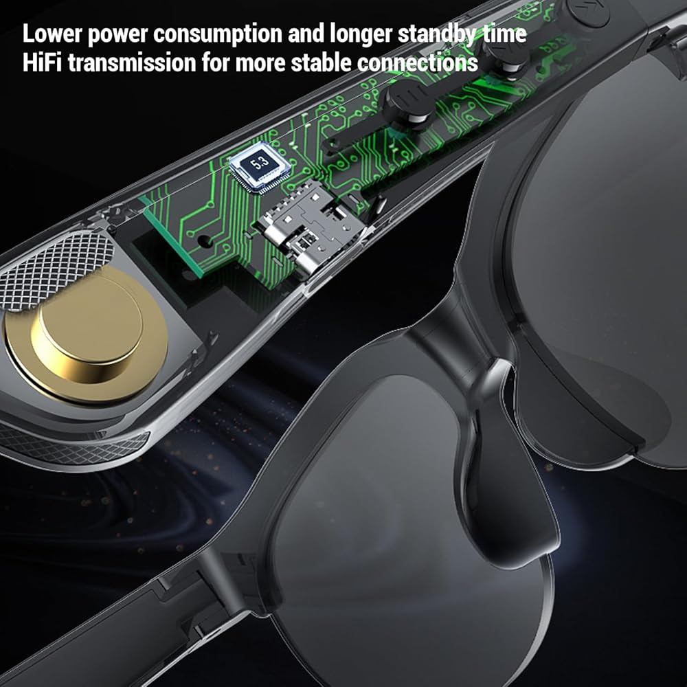 Glasses Headphone نظارات بسماعات بلوتوث - Desertcart.store