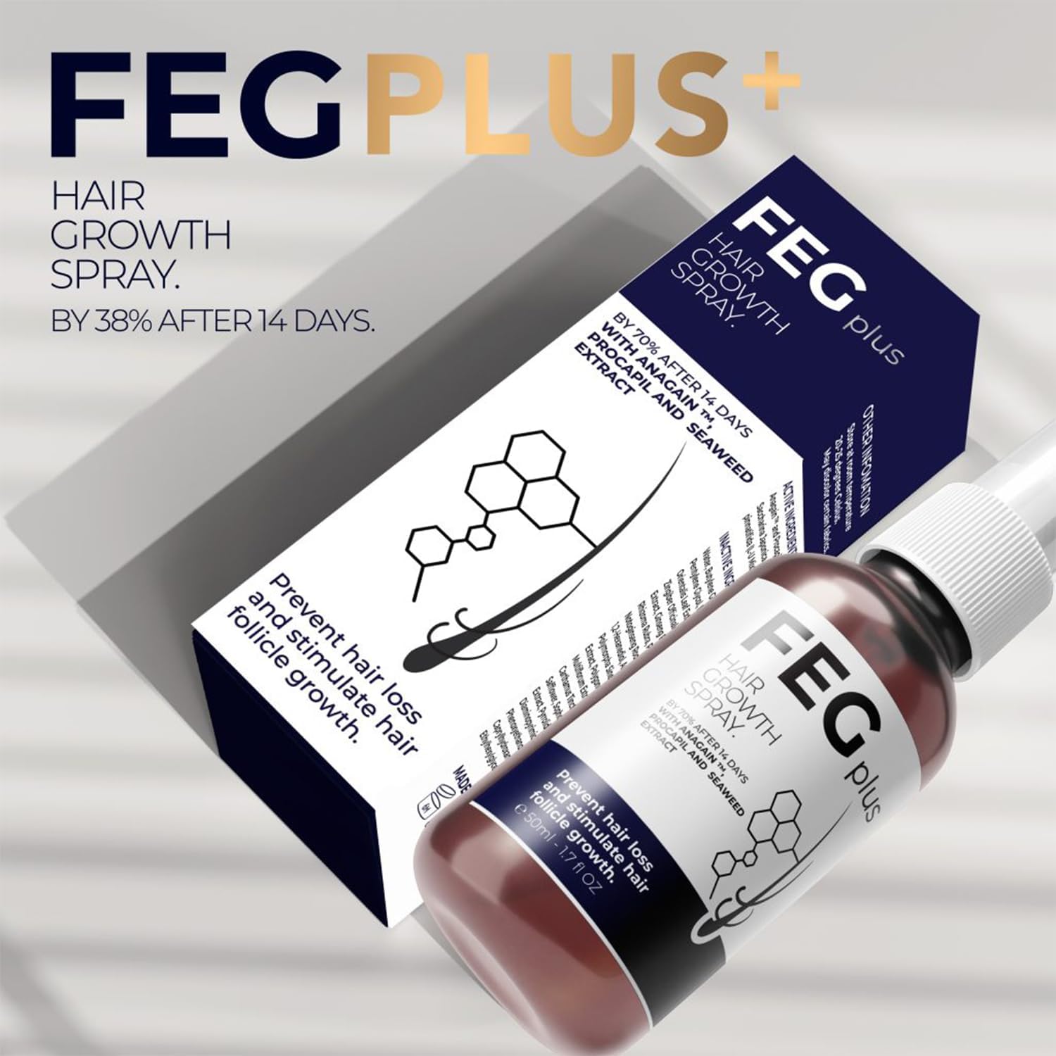 FEG Plus Hair Growth Spray (Original) Gulforia Store