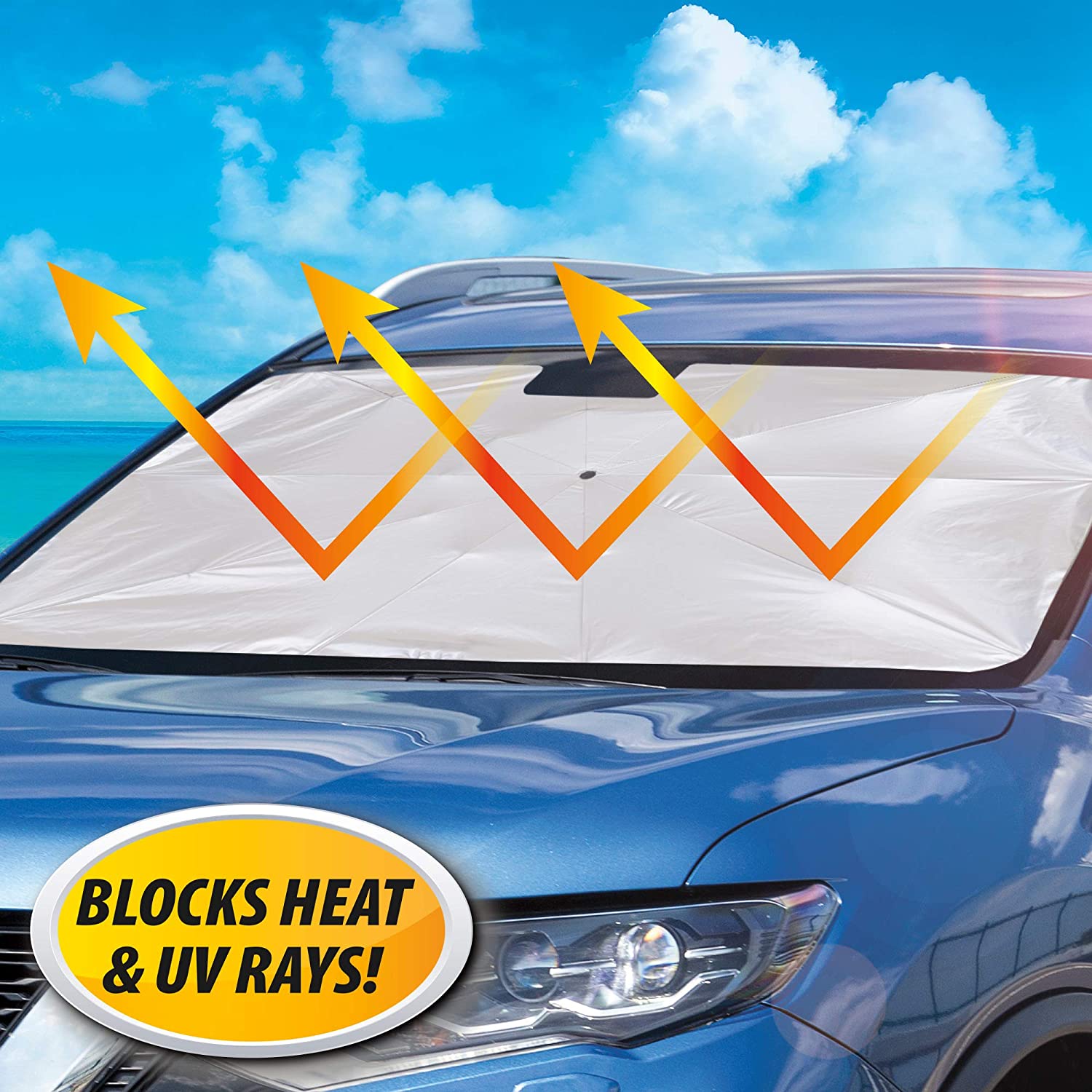 Car Windshield Sun Shade - Desertcart.store
