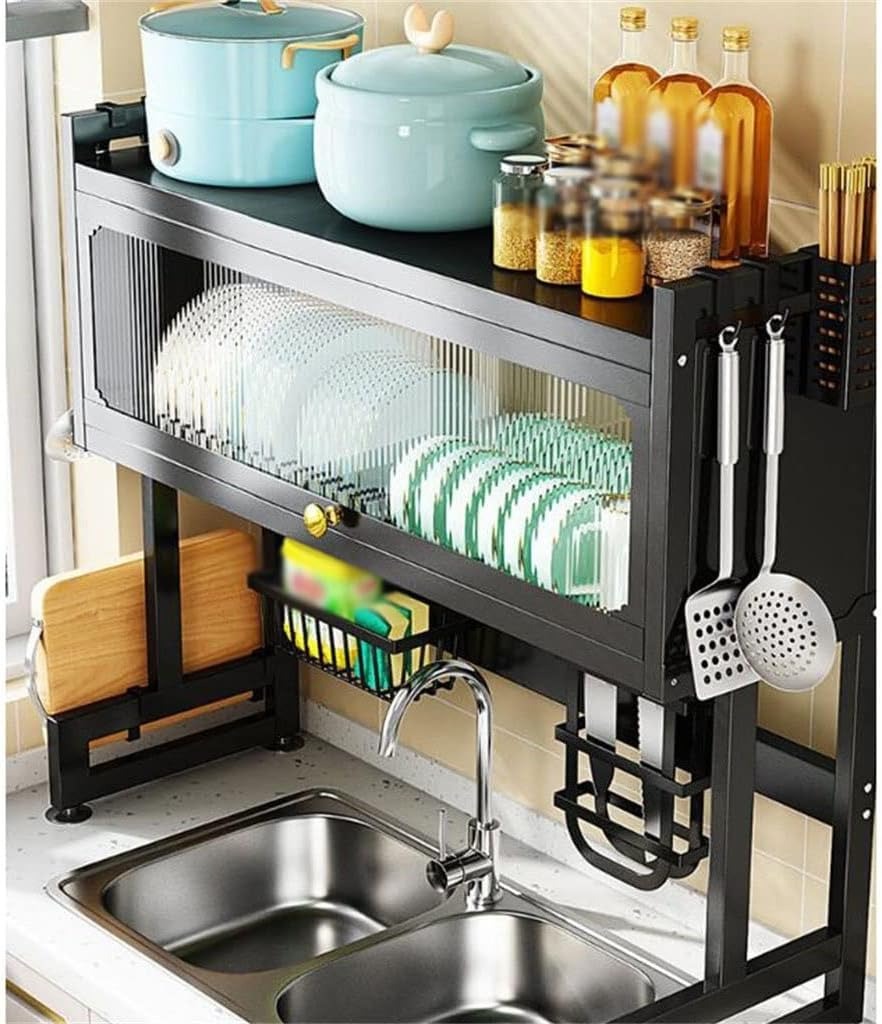 Kitchen Sink Shelf With Cabinet Door - Desertcart.store