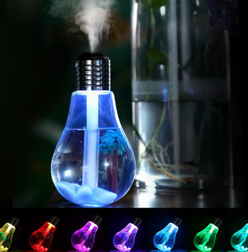 Colorful Lamp Humidifier - Desertcart.store