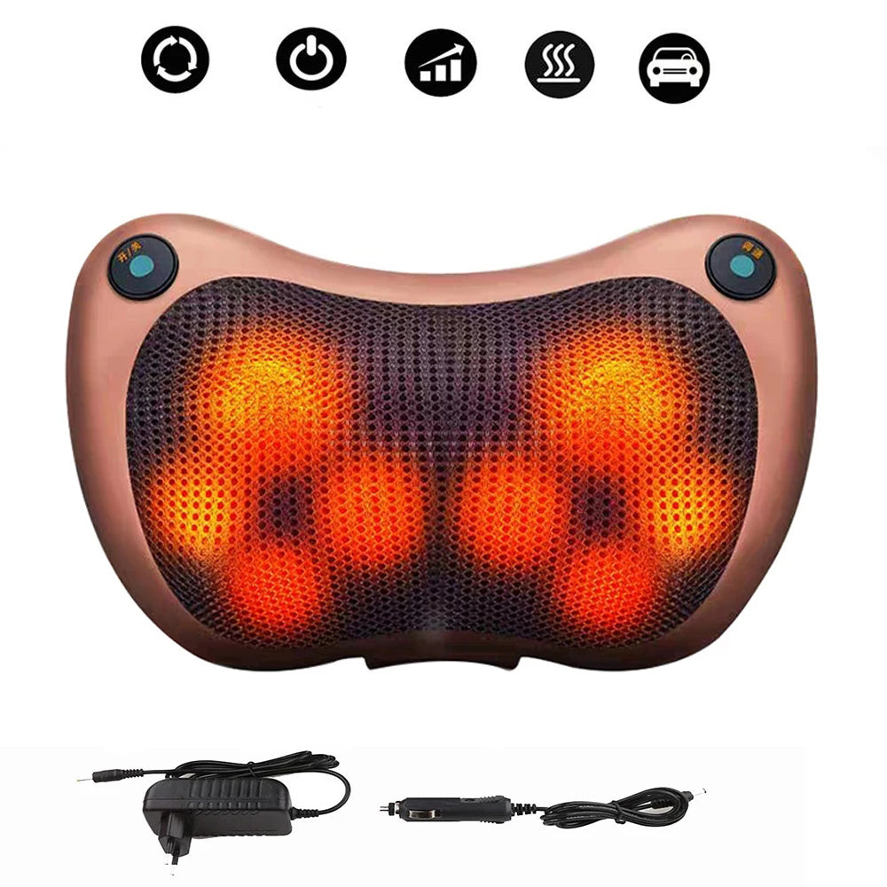 Electric Neck and Body Massage Pillow - Desertcart.store