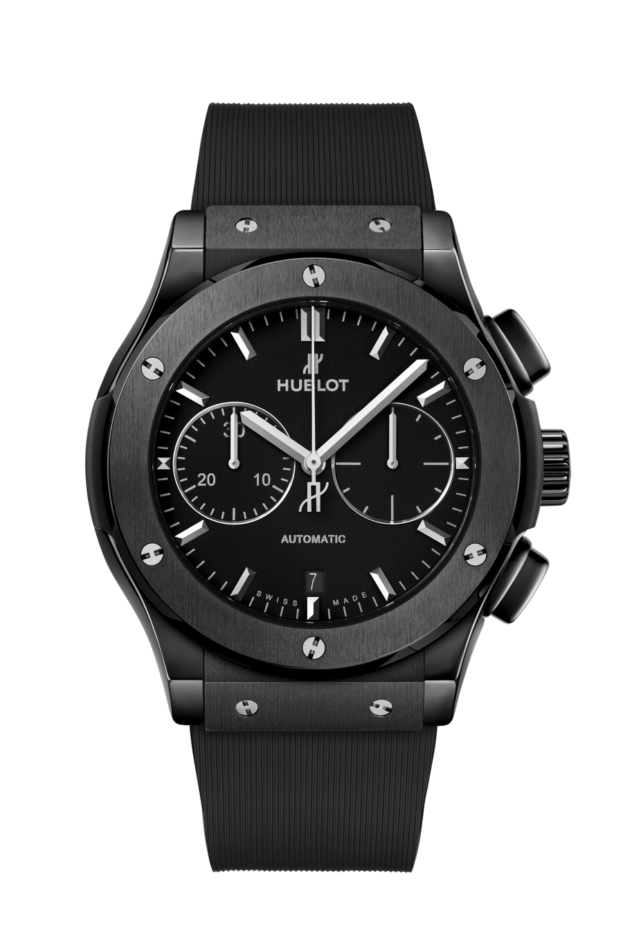"Hublot Classic Fusion Black Ceramic Chronograph – Luxury Swiss Men’s Automatic Watch 42mm" - Desertcart.store