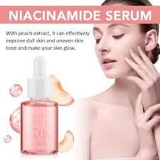 Peach 70% Niacinamide Facial Serum Fade Melanin Moisturzing Shrink Pores Smooth Brightening Skin Care Dark Spot Remover Serum - Desertcart.store