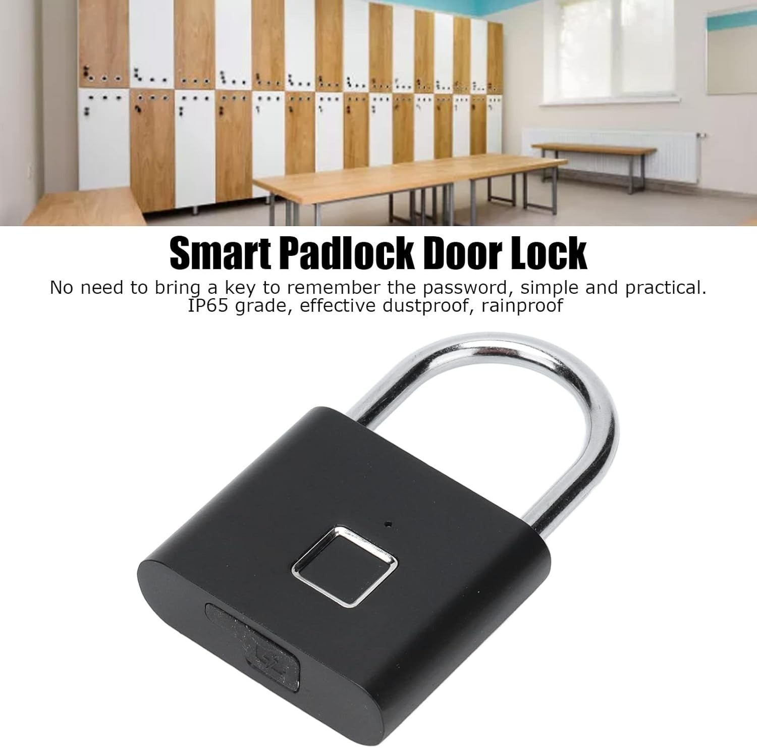 Fingerprint Padlock - Desertcart.store