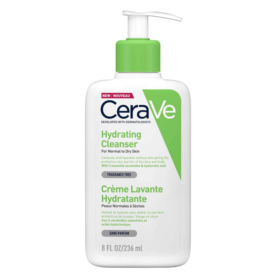 Hydrating cleanser dor normal to dry skin with hyaluronic acid 236ML - Desertcart.store