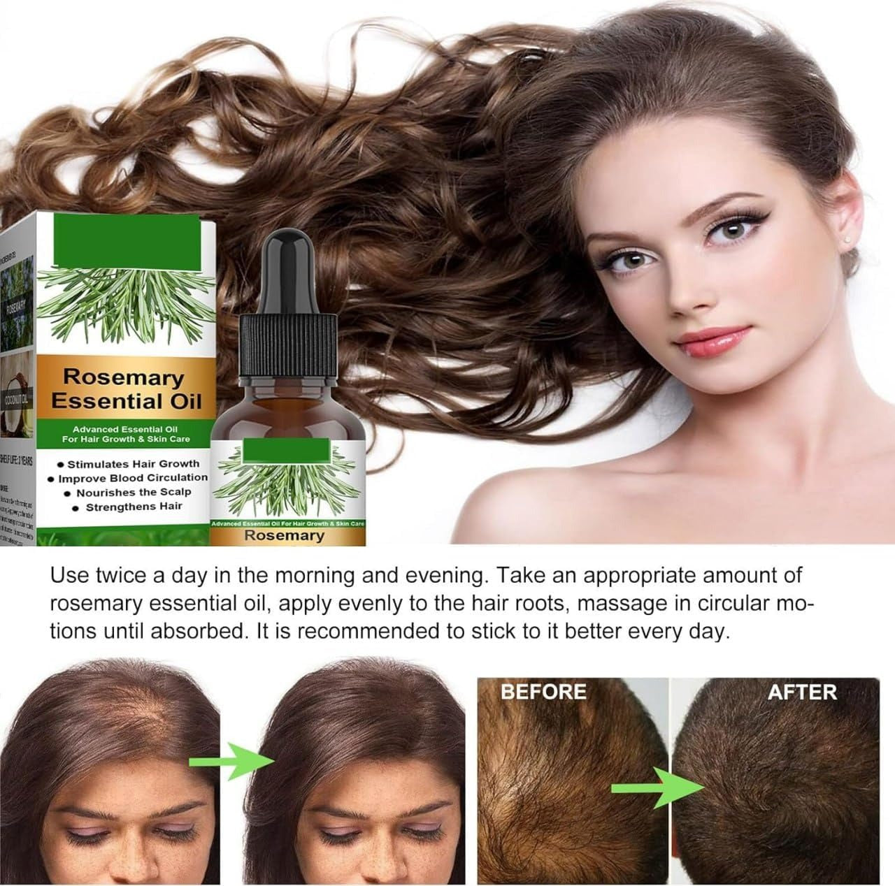 Rosemary Flourish Oil for Hair Growth 30ml - Desertcart.store