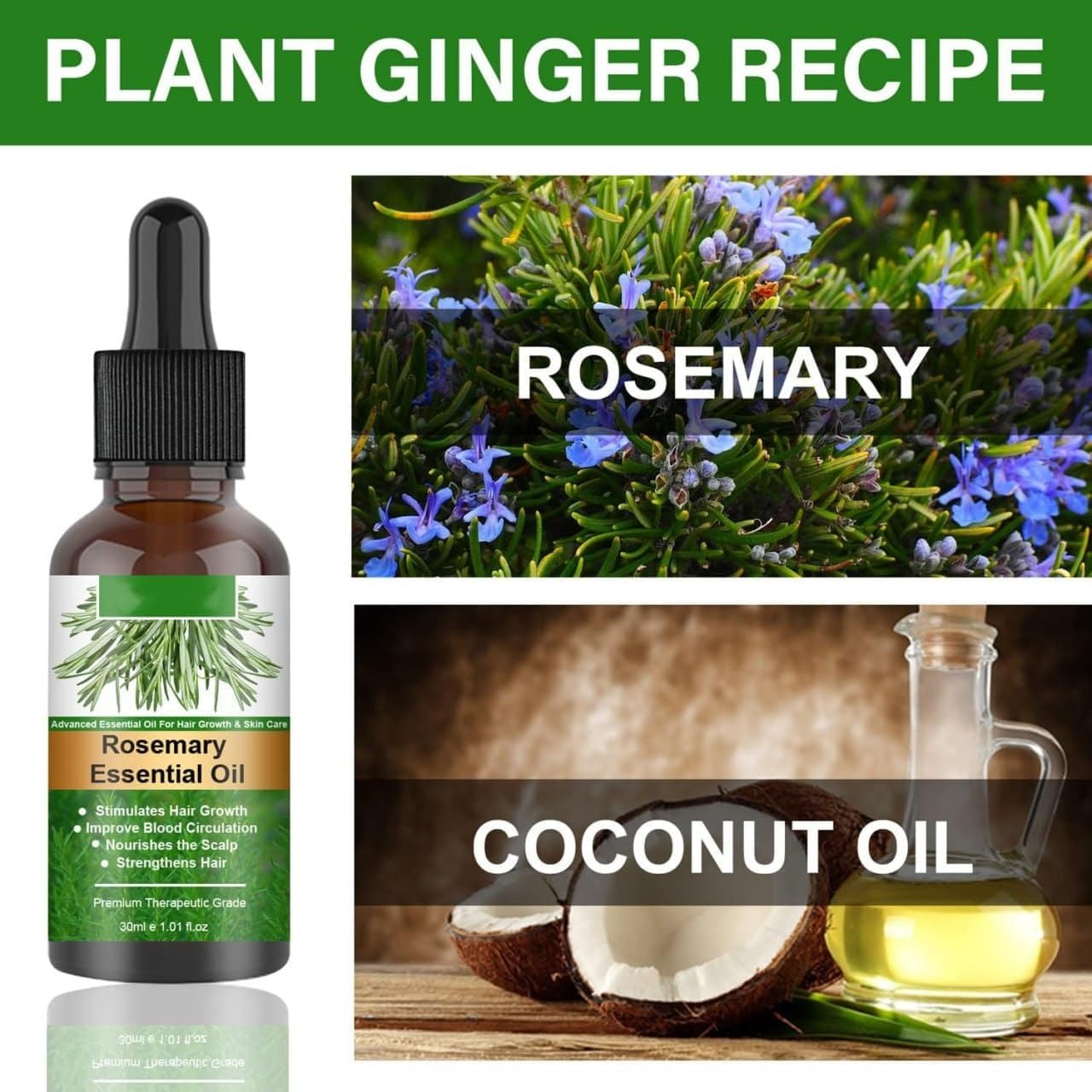 Rosemary Flourish Oil for Hair Growth 30ml - Desertcart.store