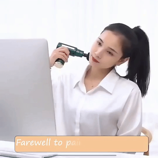 Muscle Massage Gun with 4 Heads FH-820 - Desertcart.store