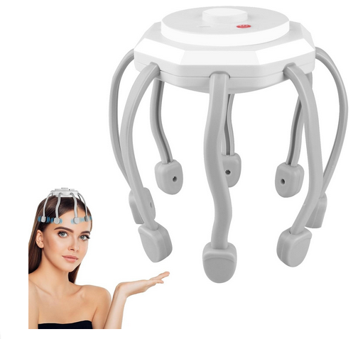 Hair Scalp Massager with 8 Vibrating Contacts - Desertcart.store