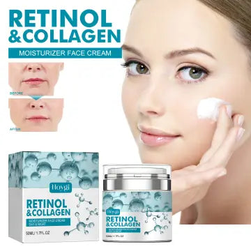Retinol Anti Aging Face Cream Moisturizing Wrinkle Remover Collagen Hyaluronic Acid Creams Skin Care 50ML - Desertcart.store